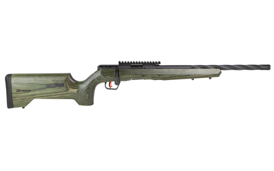 Savage B22 Timber Tactical Bolt-Action .22 LR 18 in Barrel, 10 Rounds, OD Green Laminate