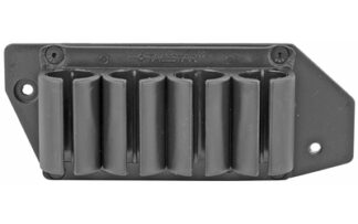 Tacstar SideSaddle Shotshell Carrier for Mossberg 500, 20 Gauge, 4 Rounds, Black Polymer