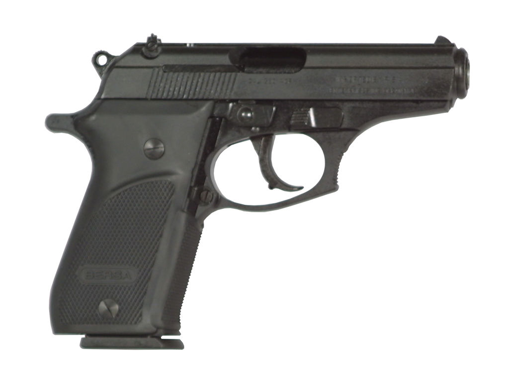 Bersa Thunder Plus .380 ACP Semi-Auto 3.5 in Barrel Matte Black Decocker