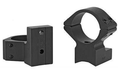 Talley Lightweight Alloy Scope Mount 1in High Rings (to Receiver), Black (Howa 1500, Vanguard)