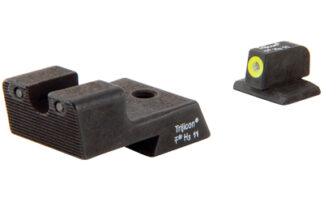 Trijicon Commander HD Front Sight, 1911 Novak Style, Yellow Outline, Tritium