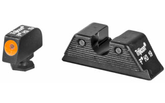 Trijicon HD Night Sight Set for Glock MOS, 9mm/.40SW, Orange Front Outline (3-Dot)