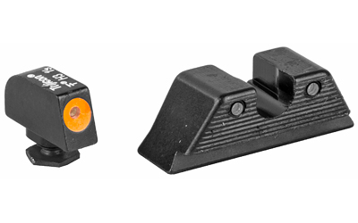 Trijicon HD Night Sight Set for Glock MOS, 9mm/.40SW, Orange Front Outline (3-Dot)