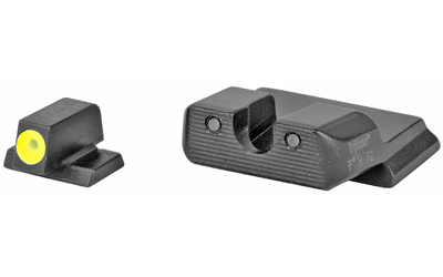 Trijicon HD 3-Dot Night Sight Front/Rear Set for S&W M&P Shield, Yellow Outline