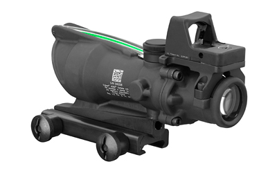Trijicon ACOG 4X32 .223 Green Chevron Scope with RMR Type 2, Matte Black Finish