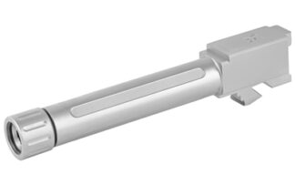 True Precision Glock 19 9mm Threaded Barrel, 4.50 in, Satin Stainless Steel