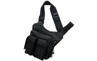 US PeaceKeeper Rapid Deployment Pack (RDP) Shoulder Sling Range Bag, Black
