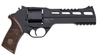 Chiappa Rhino 60DS .357 Magnum Double Action/Single Action Revolver, 6 in, 6 Rounds, Black Anodized