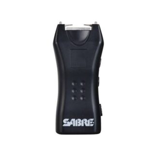 Sabre S1005 Dual Capacitor Stun Gun with 120-Lumen LED Flashlight, Black