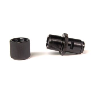 Walther Arms P22 Threaded Barrel Adapter, 1/2x28 Thread Pattern, Black