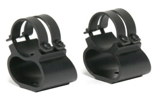 Weaver 49711 See-Thru Scope Rings, All-Steel, 2-Piece Base/Rings