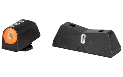 XS Sights DXT2 Big Dot Night Sights Front/Rear Set for Glock 42 & 43 Optic Orange