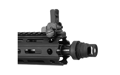 Yankee Hill Machine Mini QD Muzzle Brake 9mm, 1/2x28 Thread Pitch, Black Finish