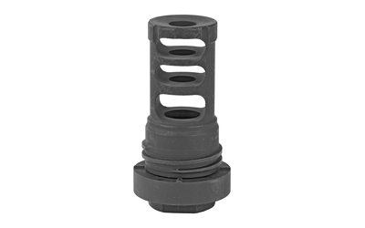 Yankee Hill Machine 30 Cal Quick Detach Muzzle Brake 1/2-28 TPI Black Steel