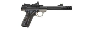 Browning Buck Mark Plus .22 LR Semi-Auto Pistol, 5.1" Barrel, 10+1 Rds, Adjustable Sights, G10