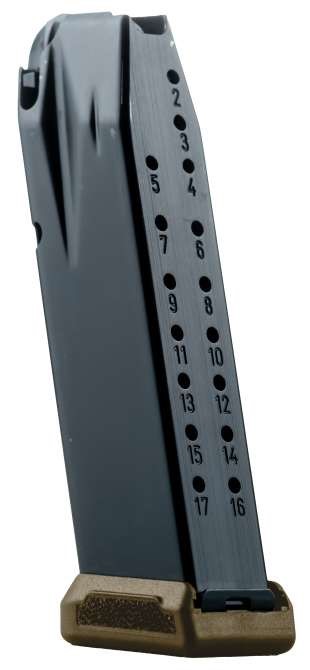CANIK METE MC9L/MC9LS 9mm 17-Round Magazine W/ FDE Base Plate