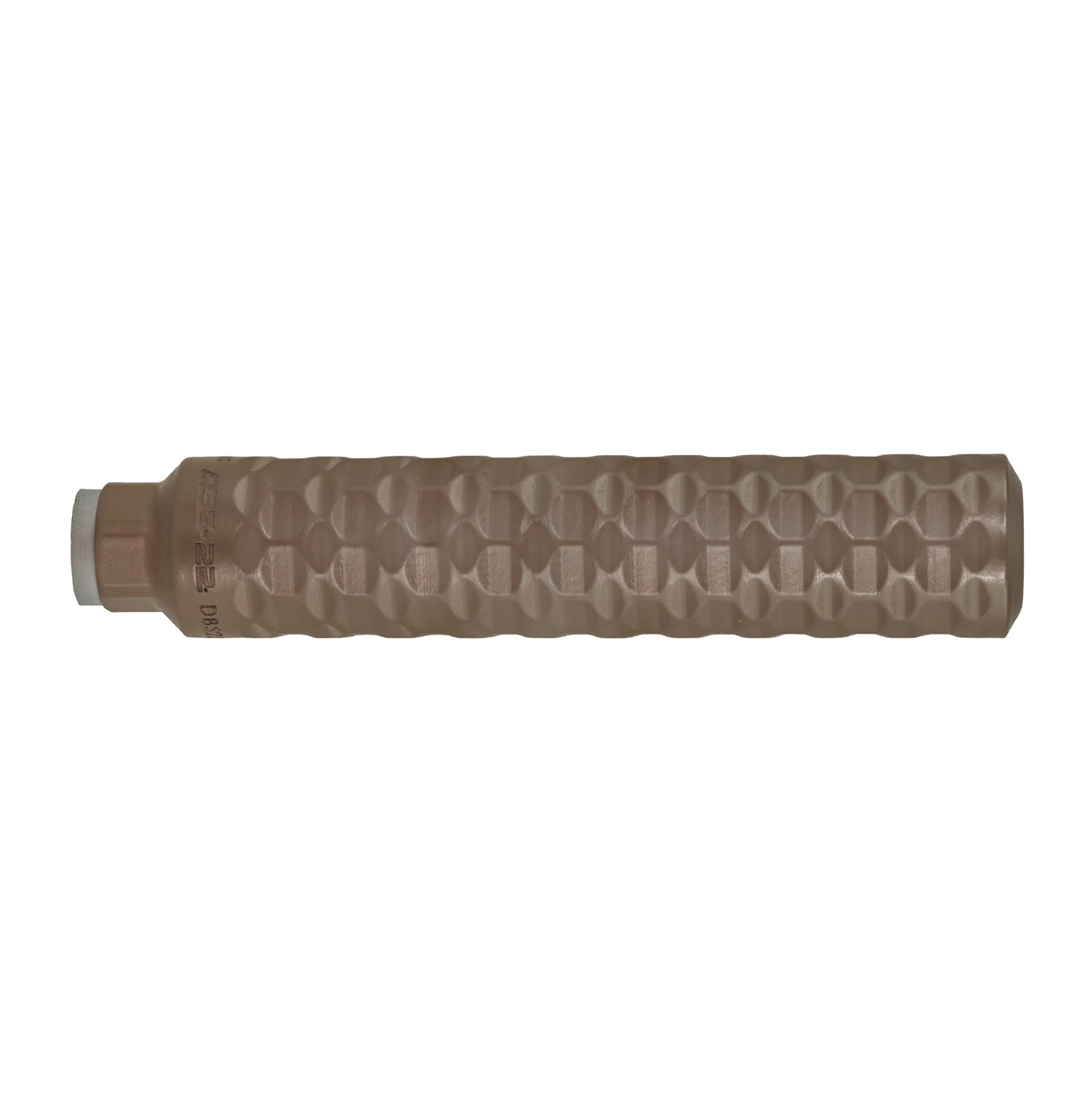 Diamondback DB 22 22LR Direct Thread Suppressor, 1/2x28 FDE