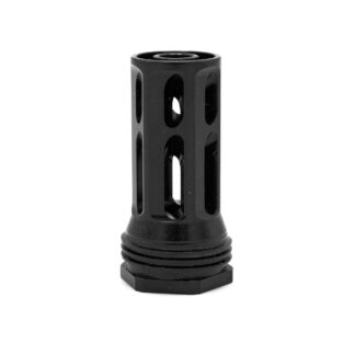 HUXWRX Safety Company Flash Hider QD 762 5/8-24 Tpi, Black, 2.30 in, .308/7.62 NATO