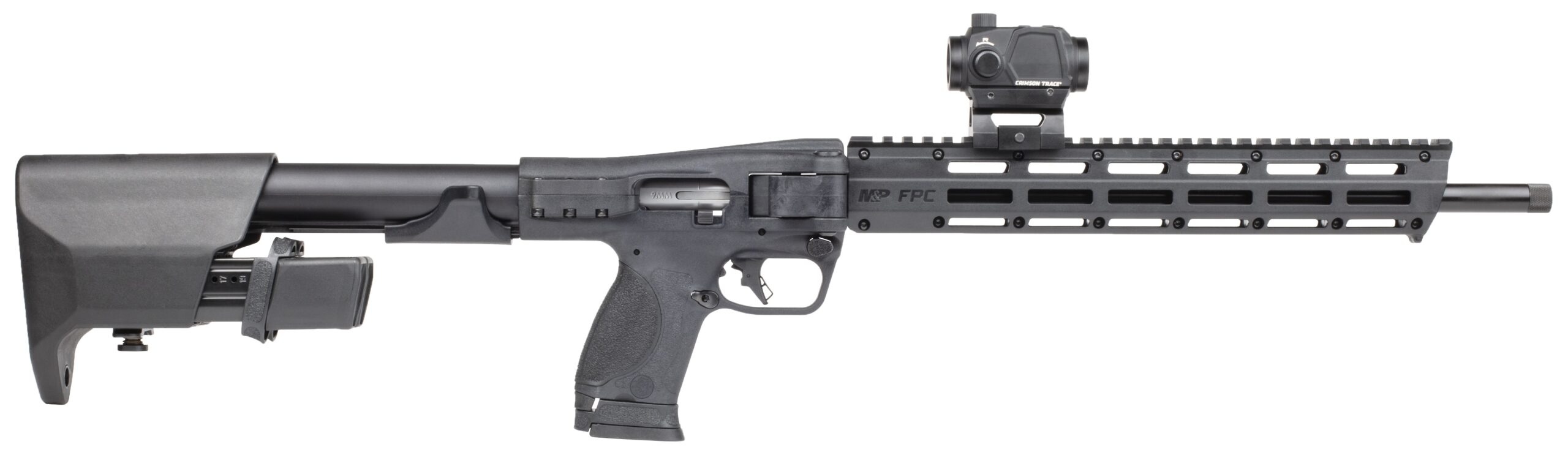 Smith & Wesson M&P FPC 9mm Semi-Auto 16.25 in Barrel 23+1 Rounds Black