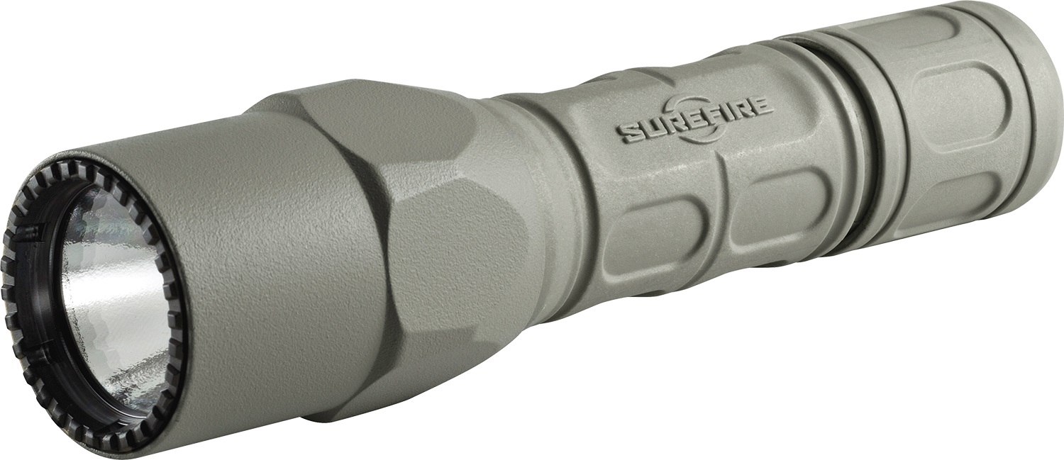 Surefire G2X Pro Foliage Green LED Flashlight, Dual-Output (15-Lumen Low)