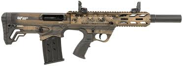 GForce Arms GFY-1 12 Gauge Semi-Auto 18.5 in Bullpup, 5+1, Black/Burnt Bronze Flag Finish