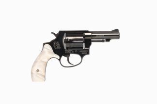 Heritage Arms Roscoe .38 Special 3 in Blued/White Pearl Revolver, Fixed Sights, 5 Rounds