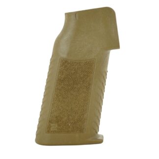 C&E Innovations Amend2 PG-E2 AR-15/AR-10 Pistol Grip, Coyote Brown Polymer