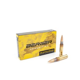 Berger 308 Winchester 185gr Juggernaut OTM Open Tip Match, 20-Round Box