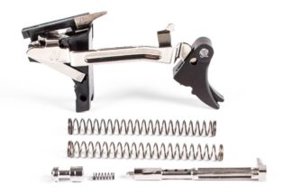 ZEV Fulcrum Adjustable Trigger Ultimate Kit for 1st-3rd Gen 9mm GLOCKs, Black/Black