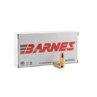 Barnes Defense Sierra JHP 9mm 115 Grain JHP 50 Rounds