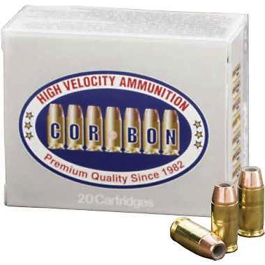 Cor-Bon Self Defense JHP .380 ACP 90 Grain JHP 20 Rounds Per Box