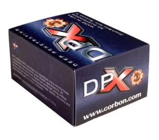 Cor-Bon DPX .380 ACP 80 Grain Deep Penetrating X, 20 Rounds Per Box