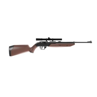 Crosman 760X Pumpmaster .177 Cal Variable Pump Rifle, Synthetic Brown Stock