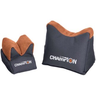 Champion Steady Bags Bench Rest Shooting Bags, Suede Surface, Prefilled Pair