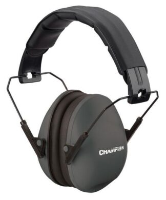 Champion Slim Earmuffs, Black