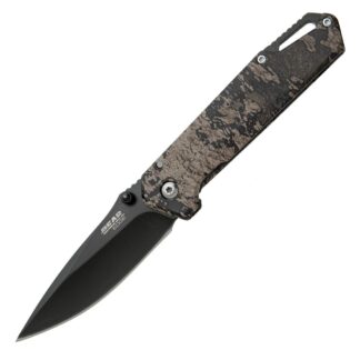 Bear & Son Brisk 3.0 Medium Folding Knife 2-7/8" Drop Point Blade, 4 1/4" Overall, 440 Stainless