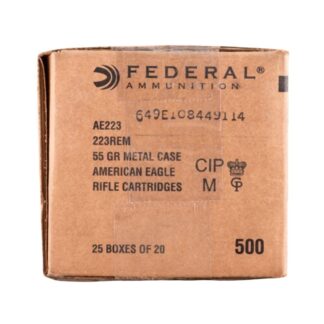 Federal American Eagle .223 Rem 55 gr FMJ 3240 fps Rifle Ammunition