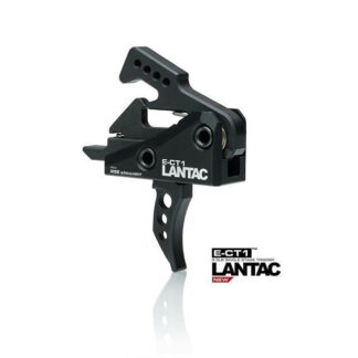 Lantac E-CT1 Single Stage Trigger 3.5 lb Curved, Black