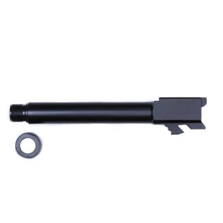 Glock G17 Gen5 9mm Luger Threaded Barrel 1/2x28 RH Black Steel