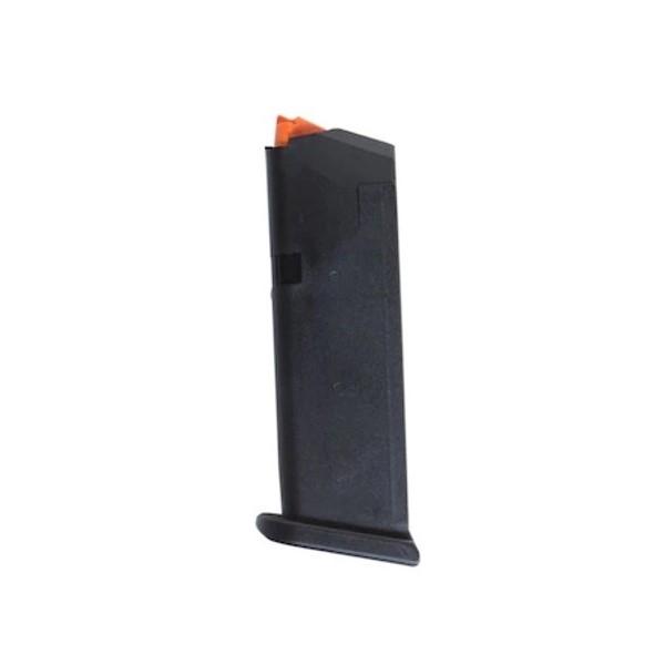 Glock G20 10mm Handgun Magazine, 10 Rounds, Black with Orange Follower