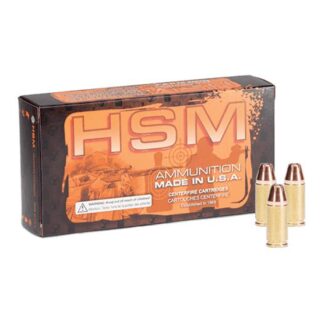 HSM Self-Defense .32 H&R 100 Grain JHP Ammunition (1150 fps), 50 Rounds