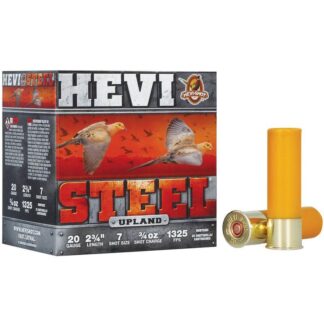 Environ Metal HEVI-Shot HEVI-Steel 20 Gauge 2-3/4 in Shotshells, 1 oz, #7, 1325 fps