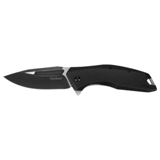 Kershaw Flourish Folding Knife 3.5 in Drop Point, Black