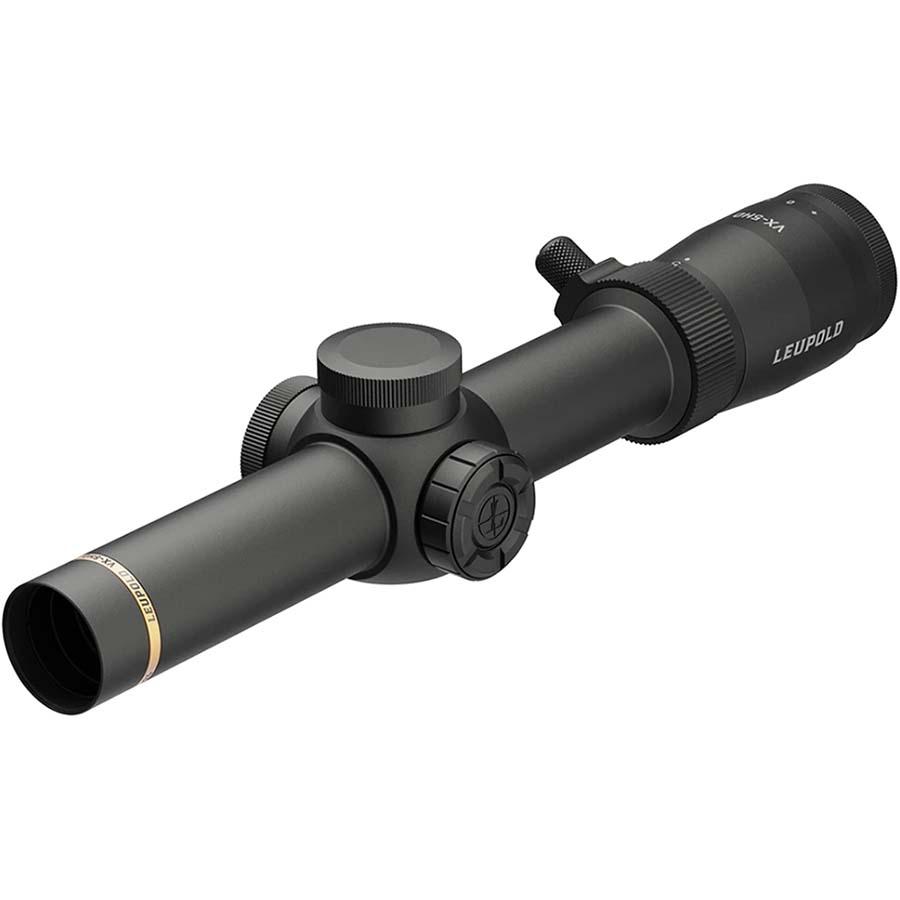 Leupold VX-5HD Gen 2 1-5x24mm Illuminated FireDot 4 Fine Rifle Scope, 30mm, Black