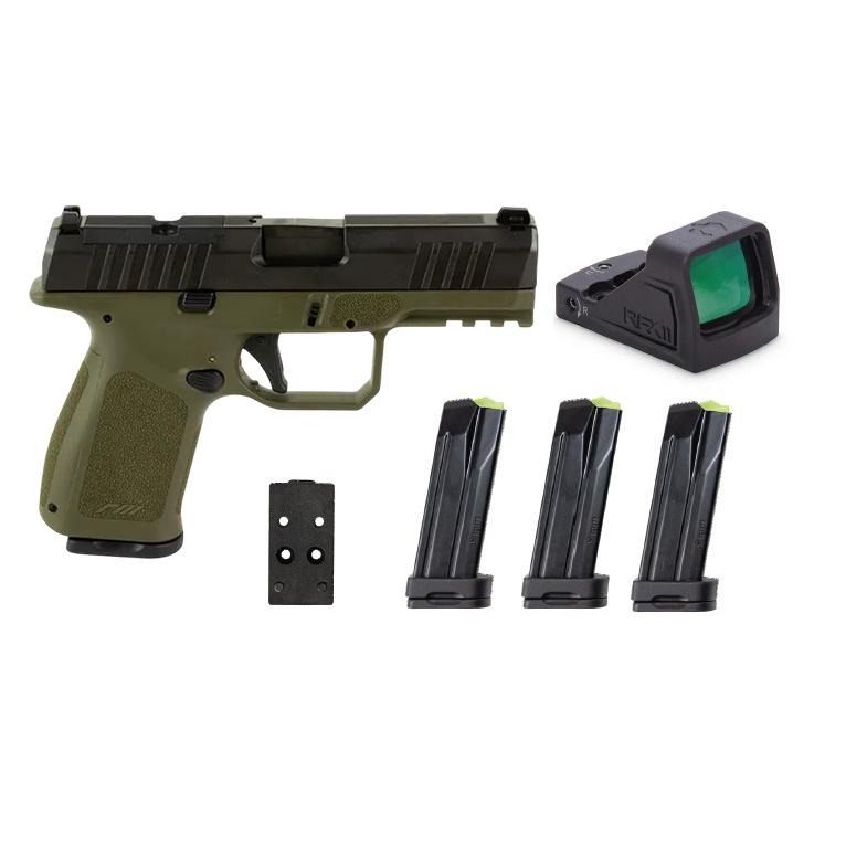 Rost Martin RM1C 9mm Striker-Fired Compact, 4 in Barrel, 15+1 Rounds, OD Green Finish