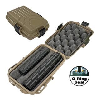 MTM Suppressor Protector 2 Case, Dark Earth