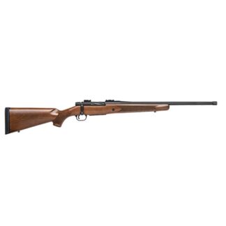 Mossberg Patriot .450 Bushmaster Bolt Action Rifle, 20 in Threaded Barrel, 4 Rounds, Matte Blued/Walnut