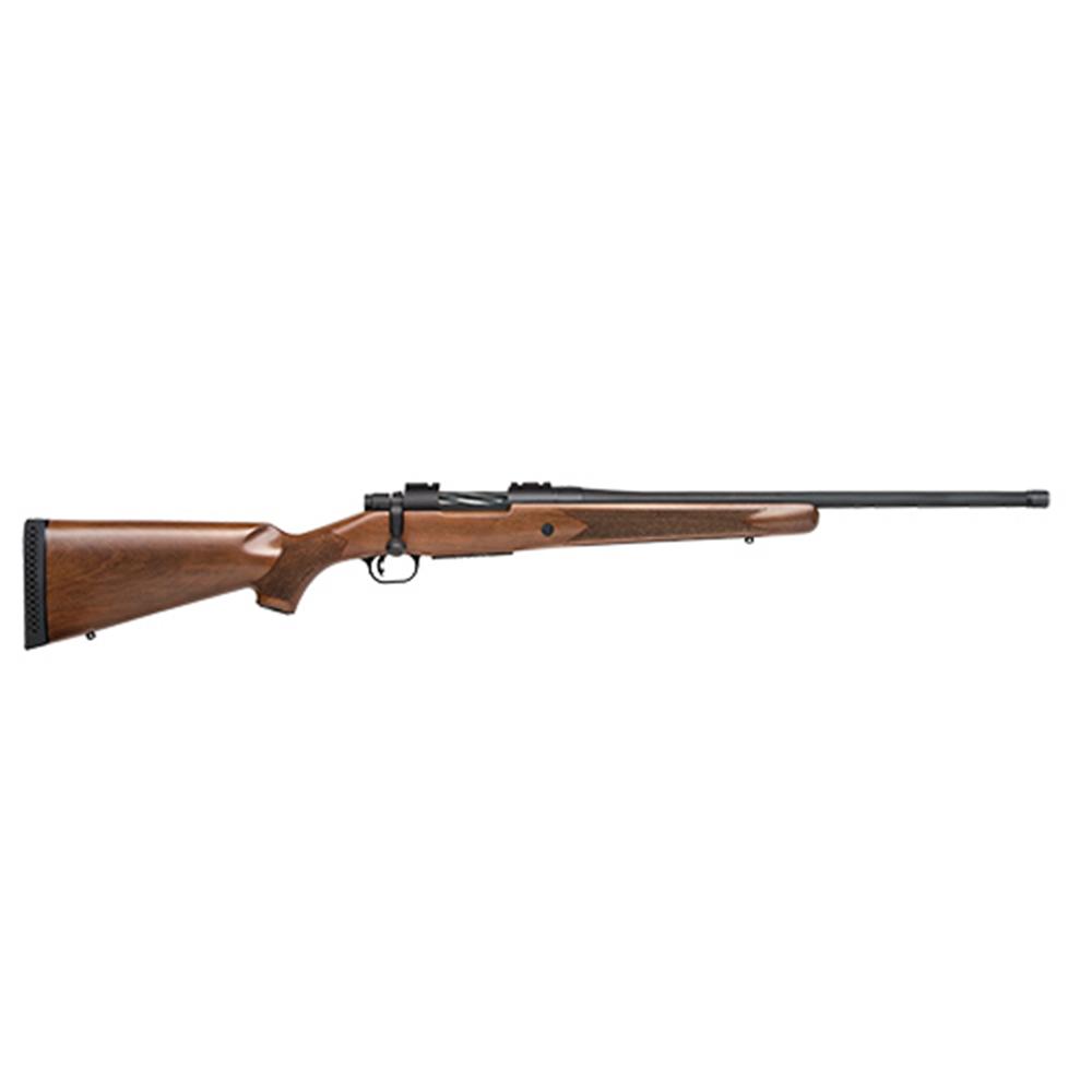 Mossberg Patriot .450 Bushmaster Bolt Action Rifle, 20 in Threaded Barrel, 4 Rounds, Matte Blued/Walnut