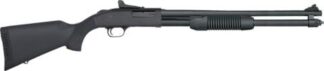 Mossberg 590 Pump Action 20 Gauge, 20" Barrel, 8+1, Matte Blued, Ghost Ring Sights