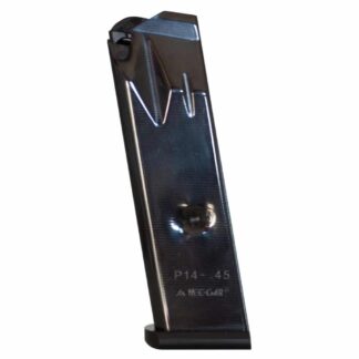 Mec-Gar .45 ACP 10-Round Double Stack/P14 Handgun Magazine Blued/Nickel